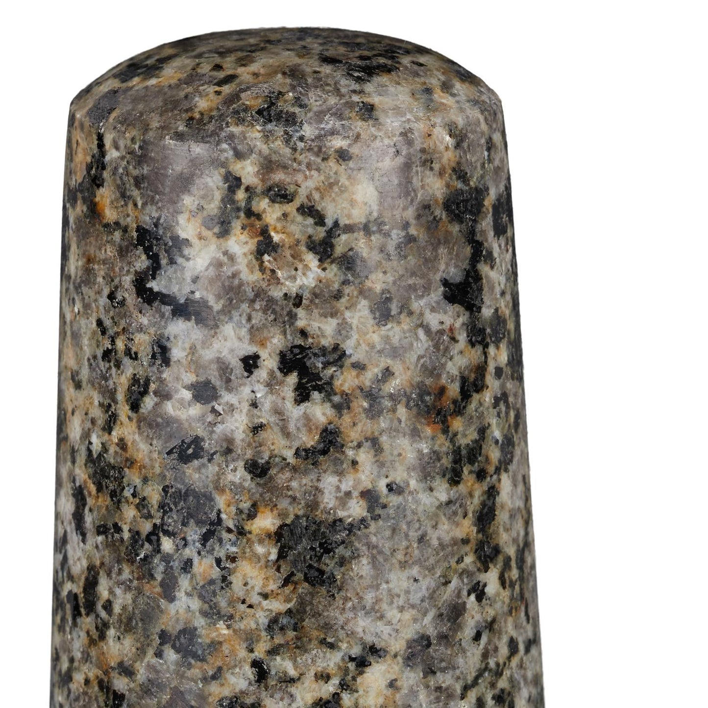 Mortar granite with impact