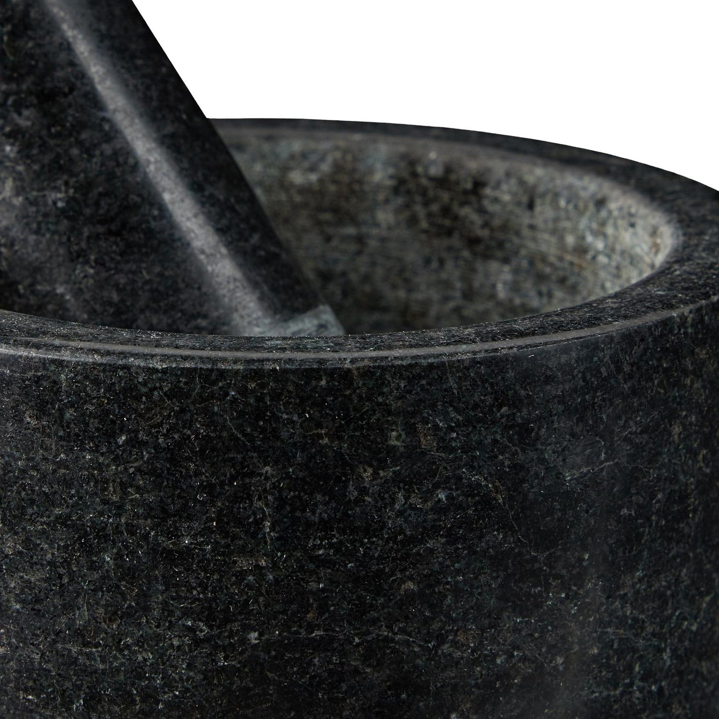 Mortar granite with impact