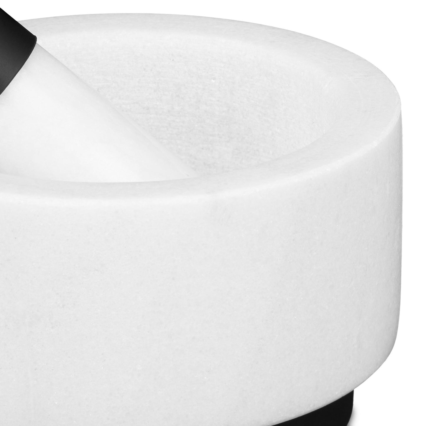 Mortar marble with impact