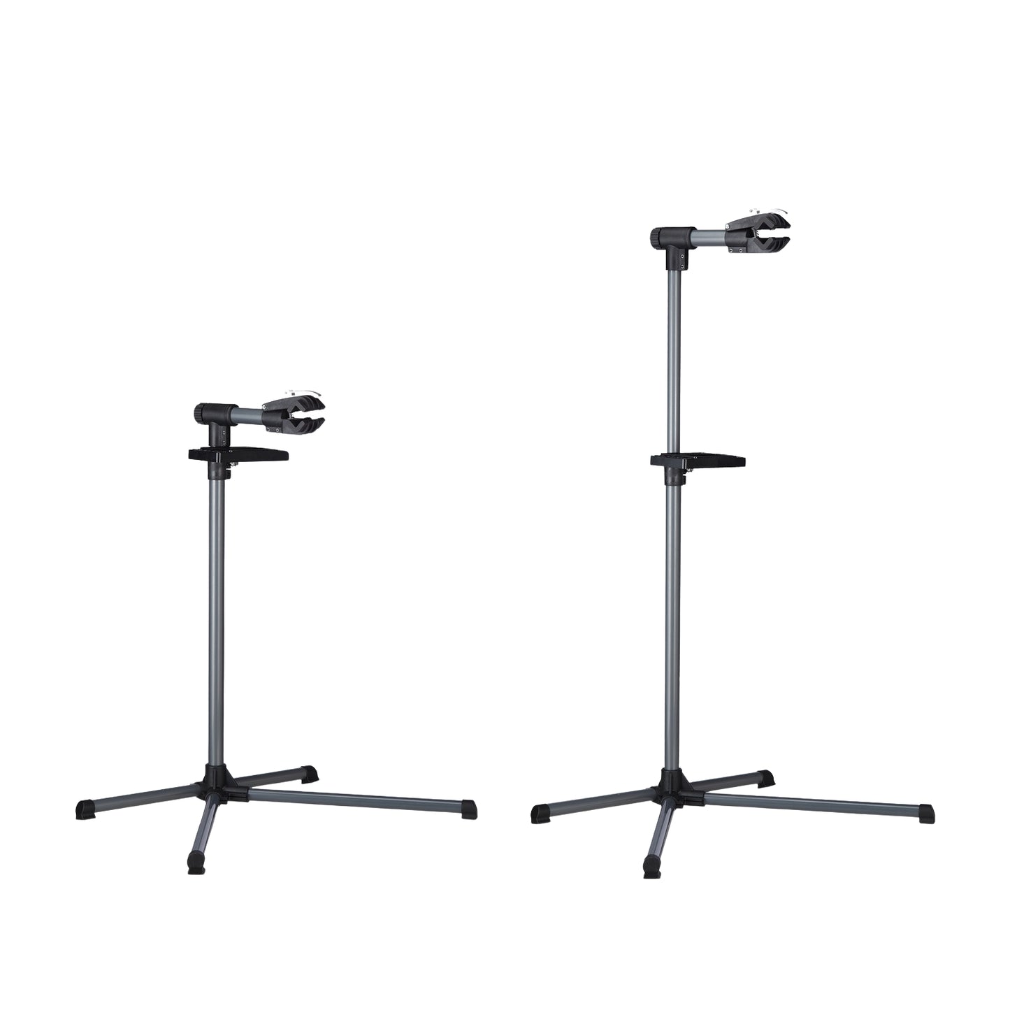 Mounting stand for bicycle with tray