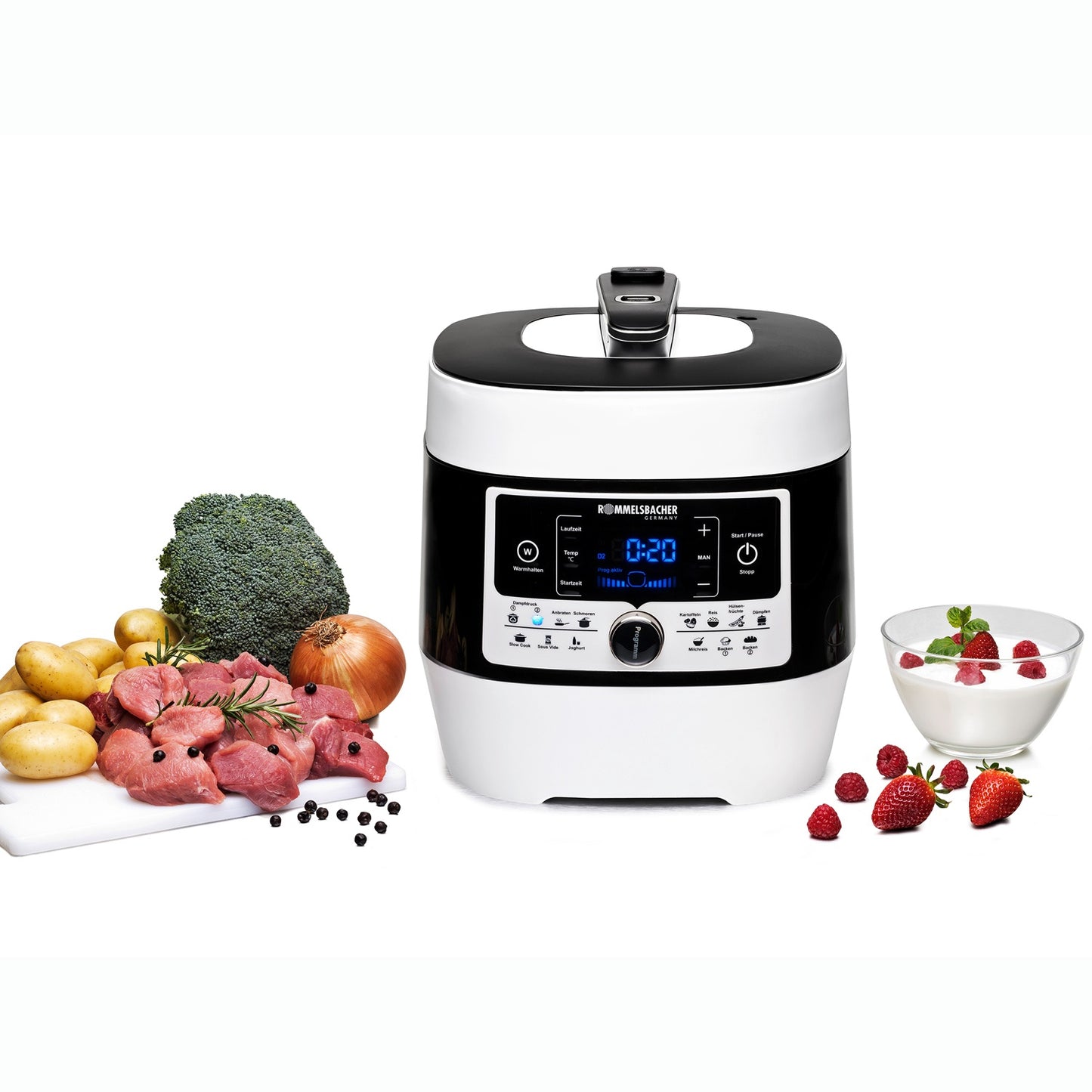 Multicooker/pressure cooker MD 1000 14 Program 1000W