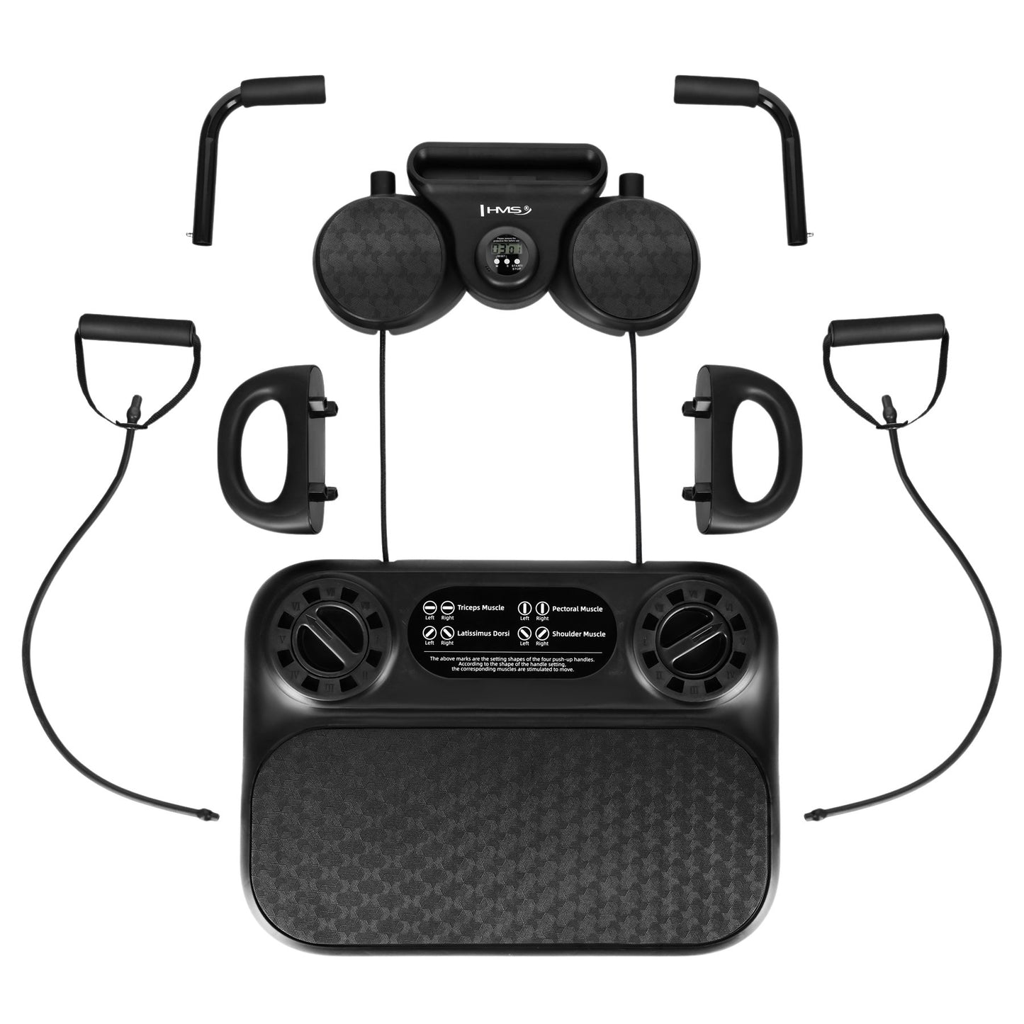 Multifunctional Exercise Board with Resistance Bands
