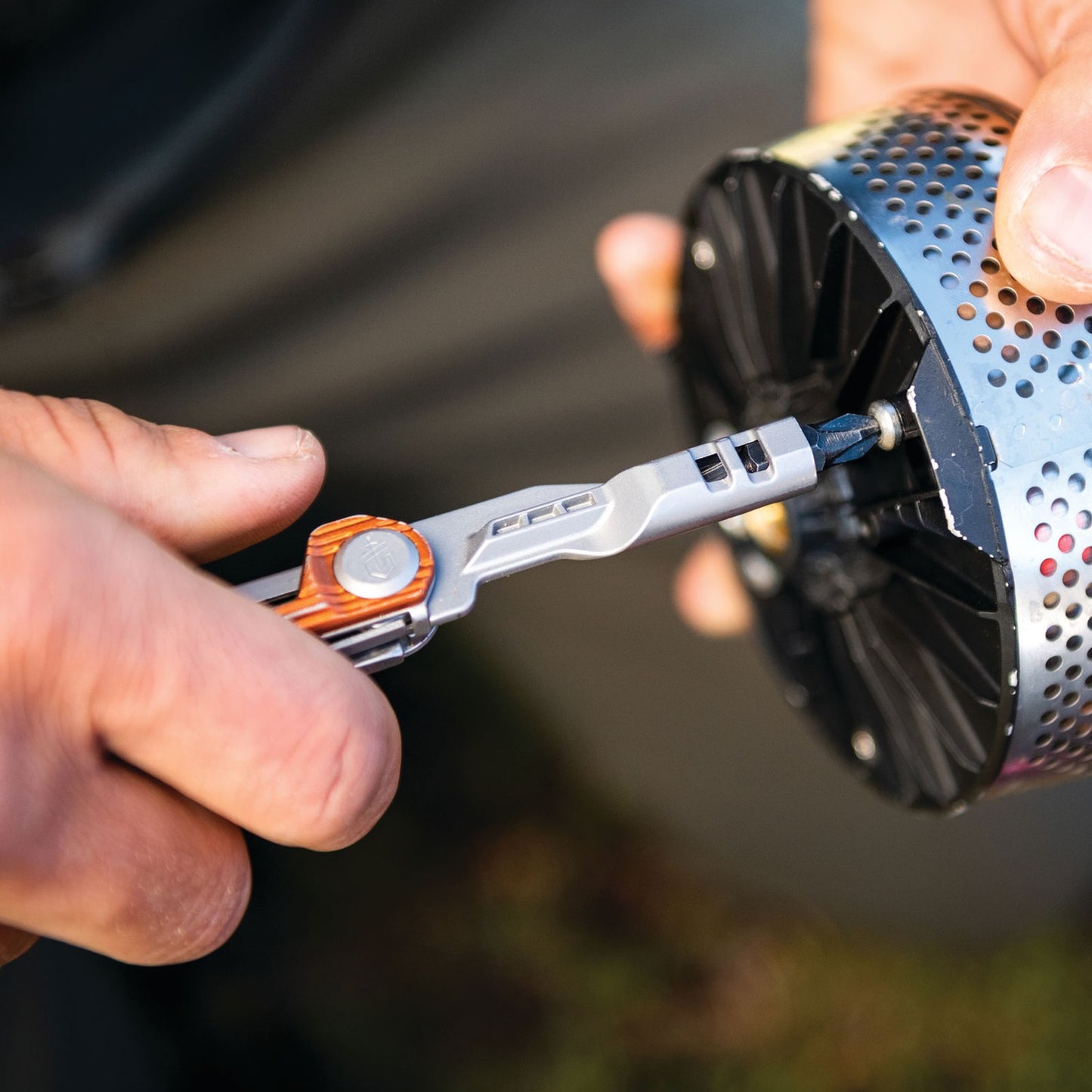 Multitool Armbar Slim Drive with key ring Onyx