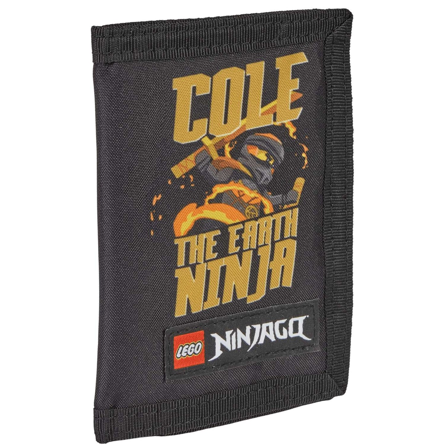 NINJAGO Wallet for Kids, Durable Design, Cole Character