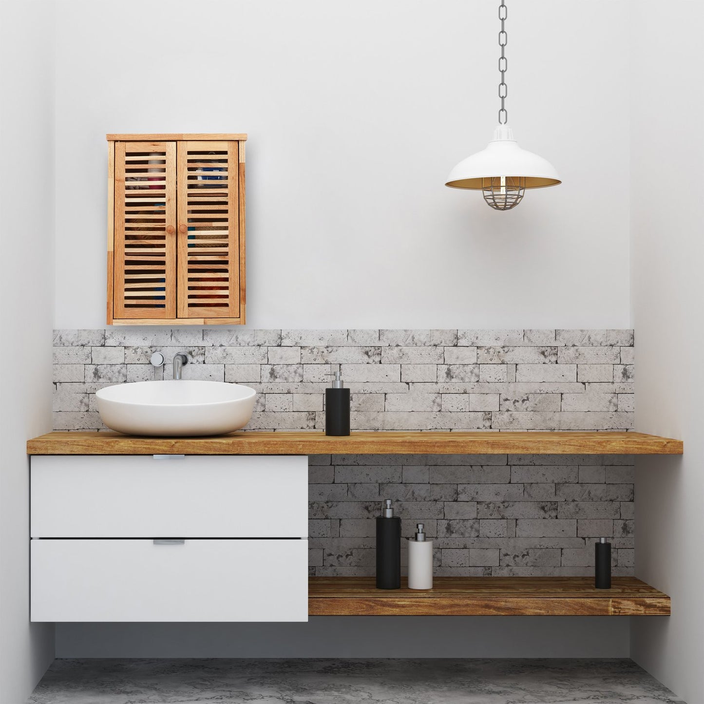 Narrow Wooden Cabinet