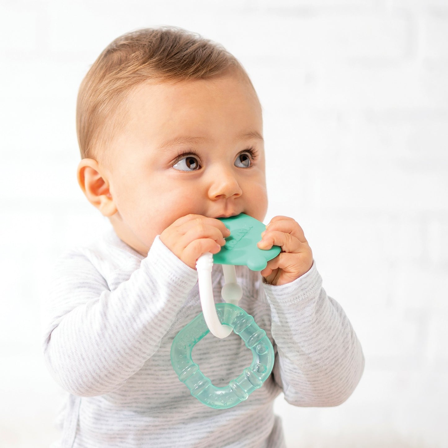 Nattou Cooling Teether Green