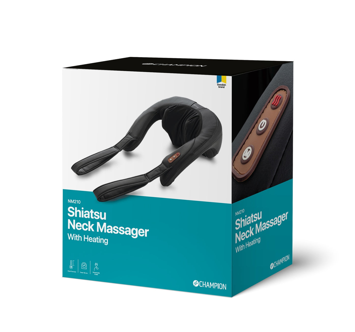 Neck massage Shiatzu Neck/Shoulders/Back NM210 Black