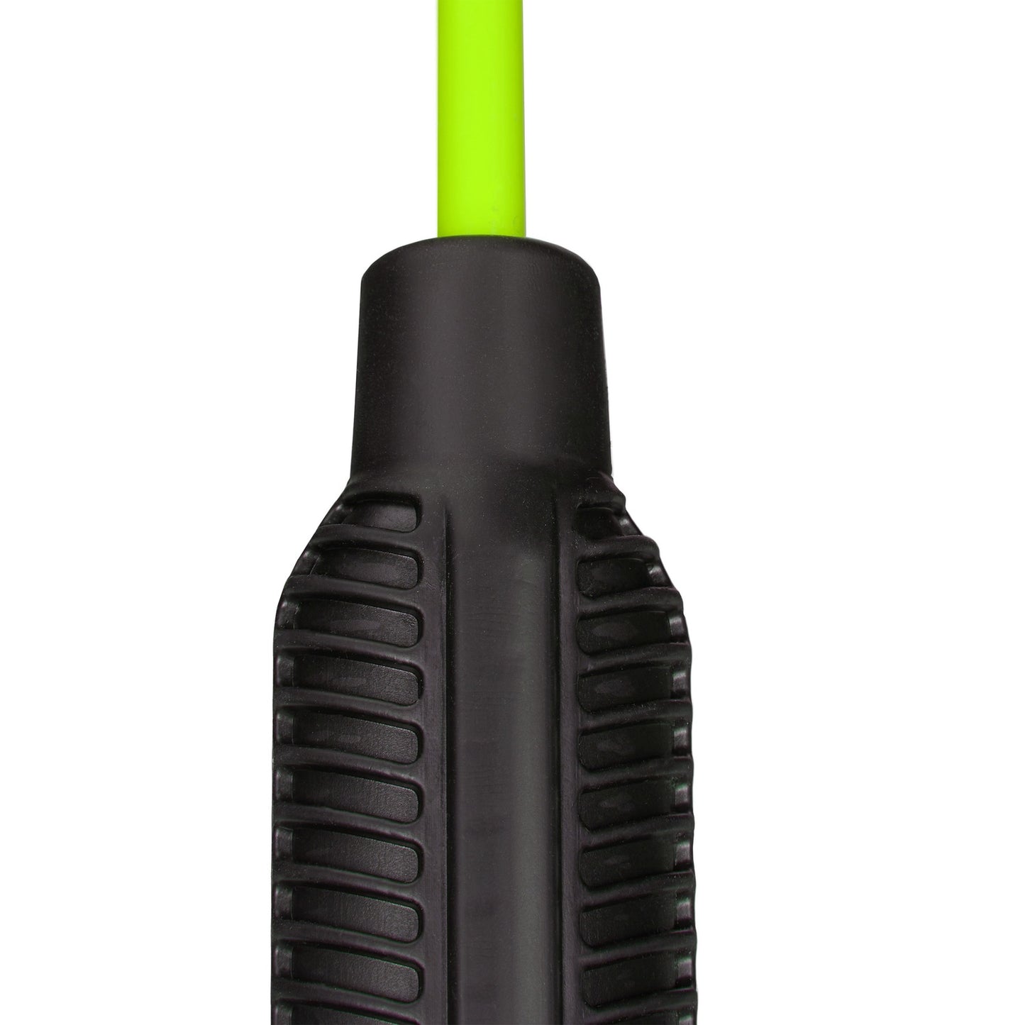 Neon yellow vibration wand