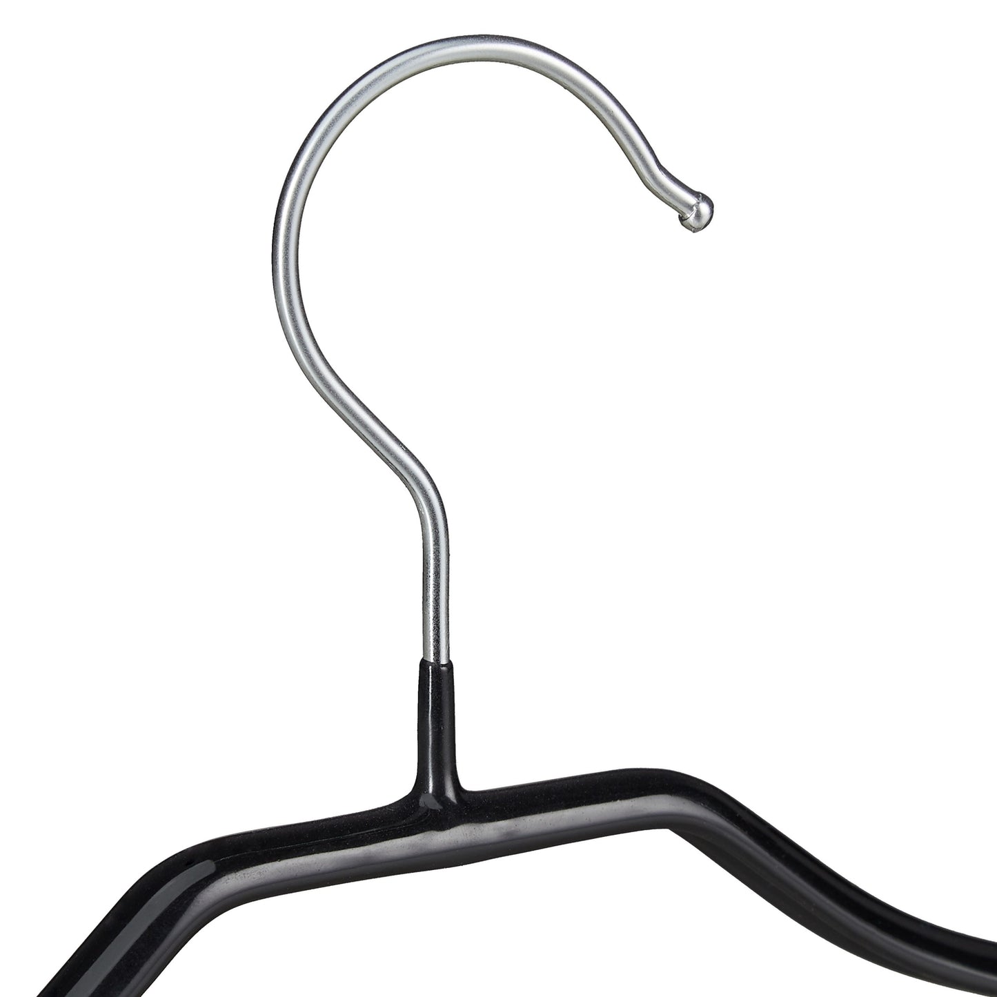 Non-Slip Coat Hanger Set Black