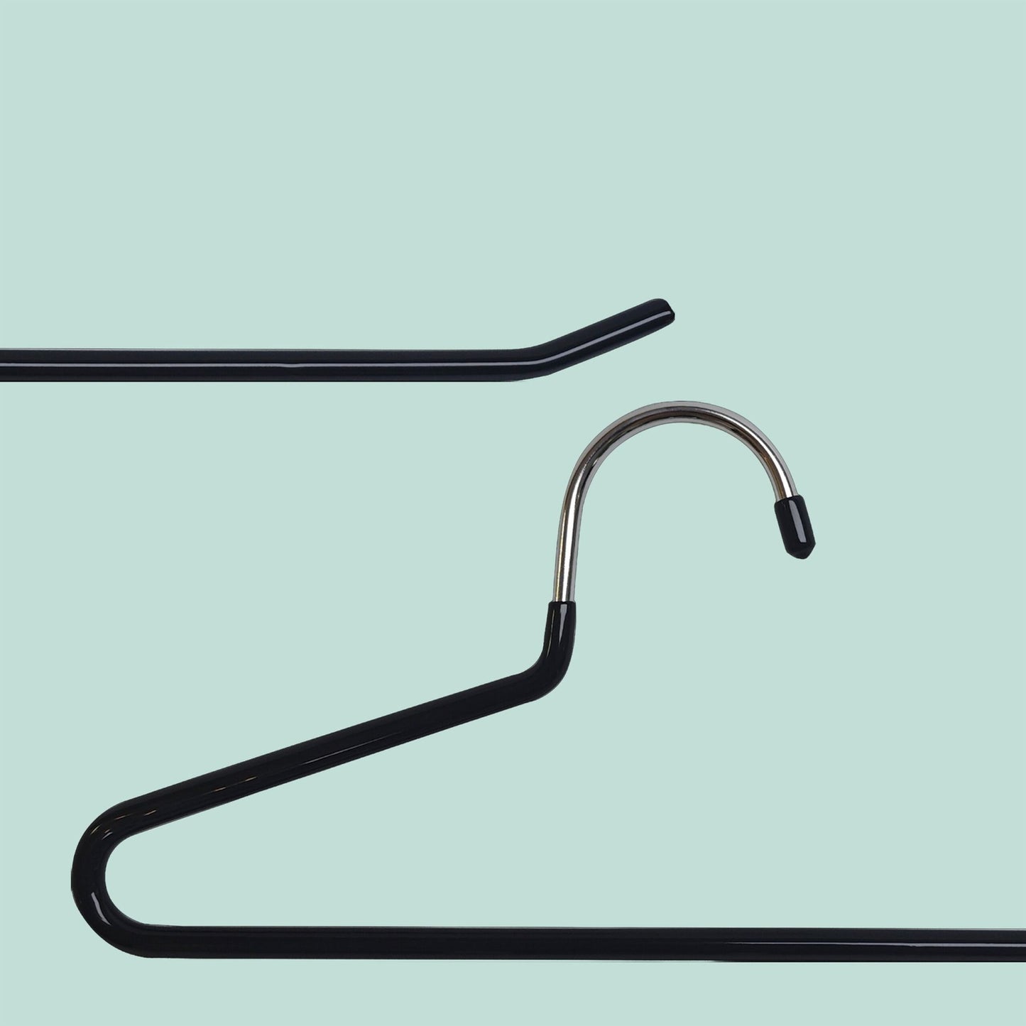 Non-Slip Metal Trouser Hangers – Space-Saving Set