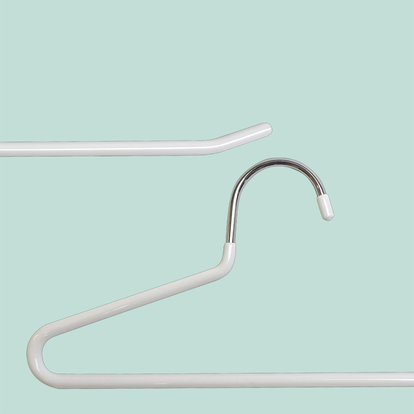 Non-Slip Metal Trouser Hangers – Space-Saving Set