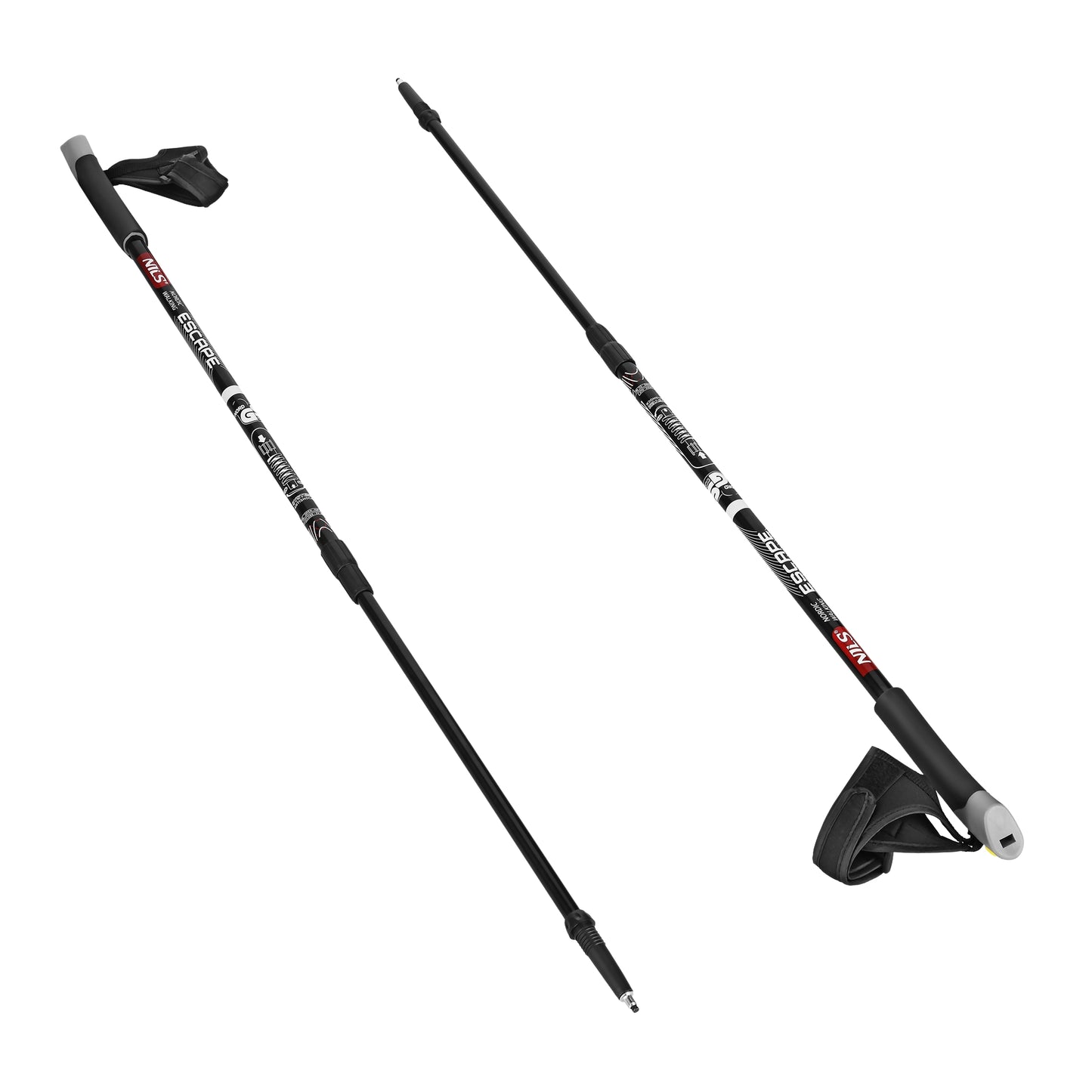 Nordic Walking Poles, Adjustable, Lightweight