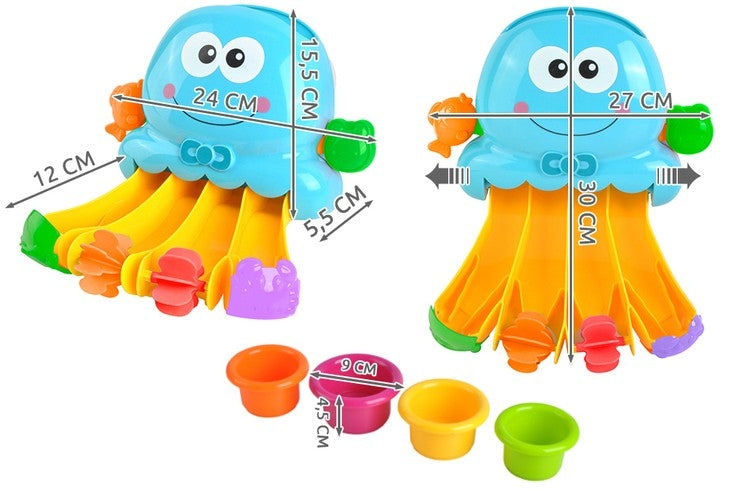 Octopus for bathing - slide