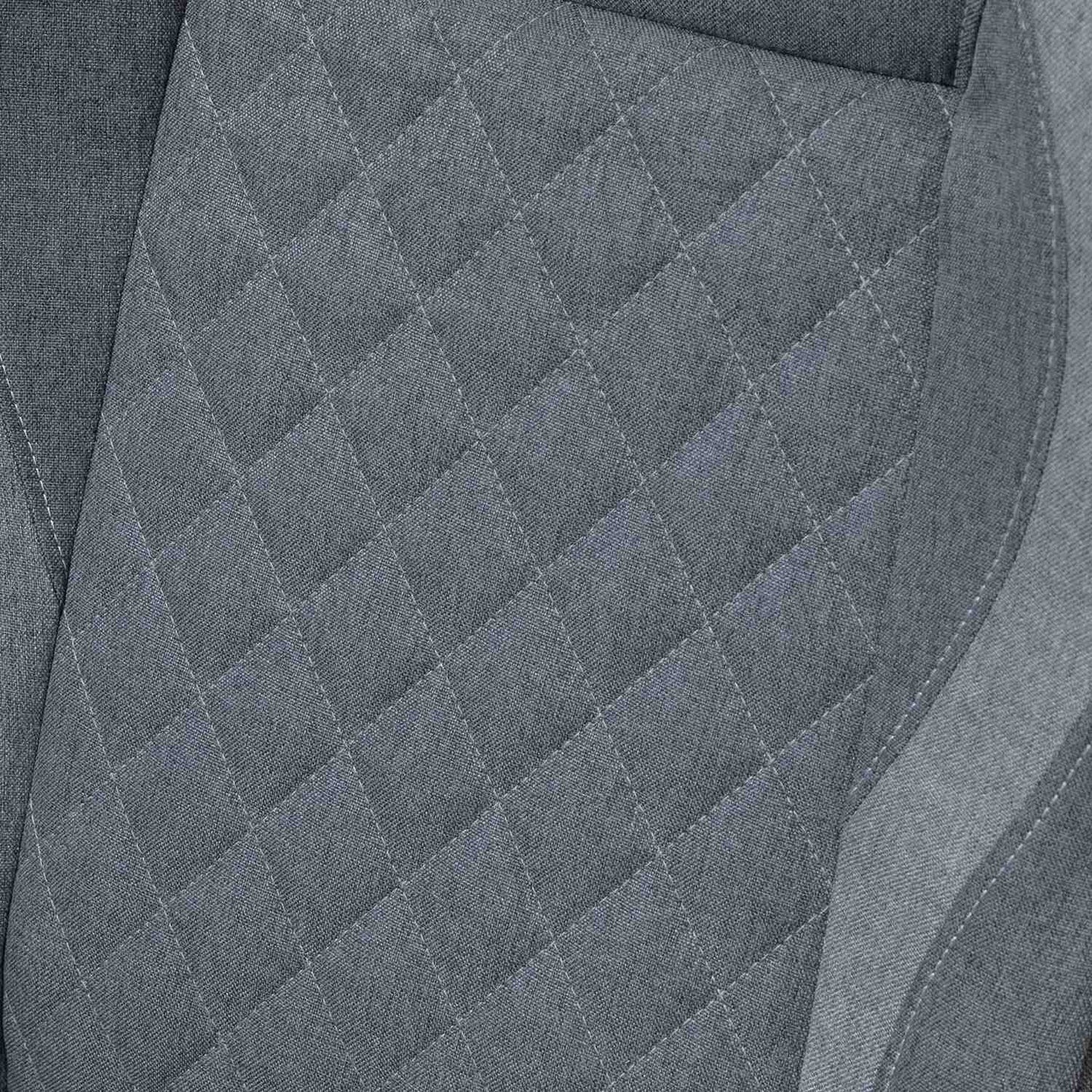 Ergonomic office chair with massage, adjustable height, grey