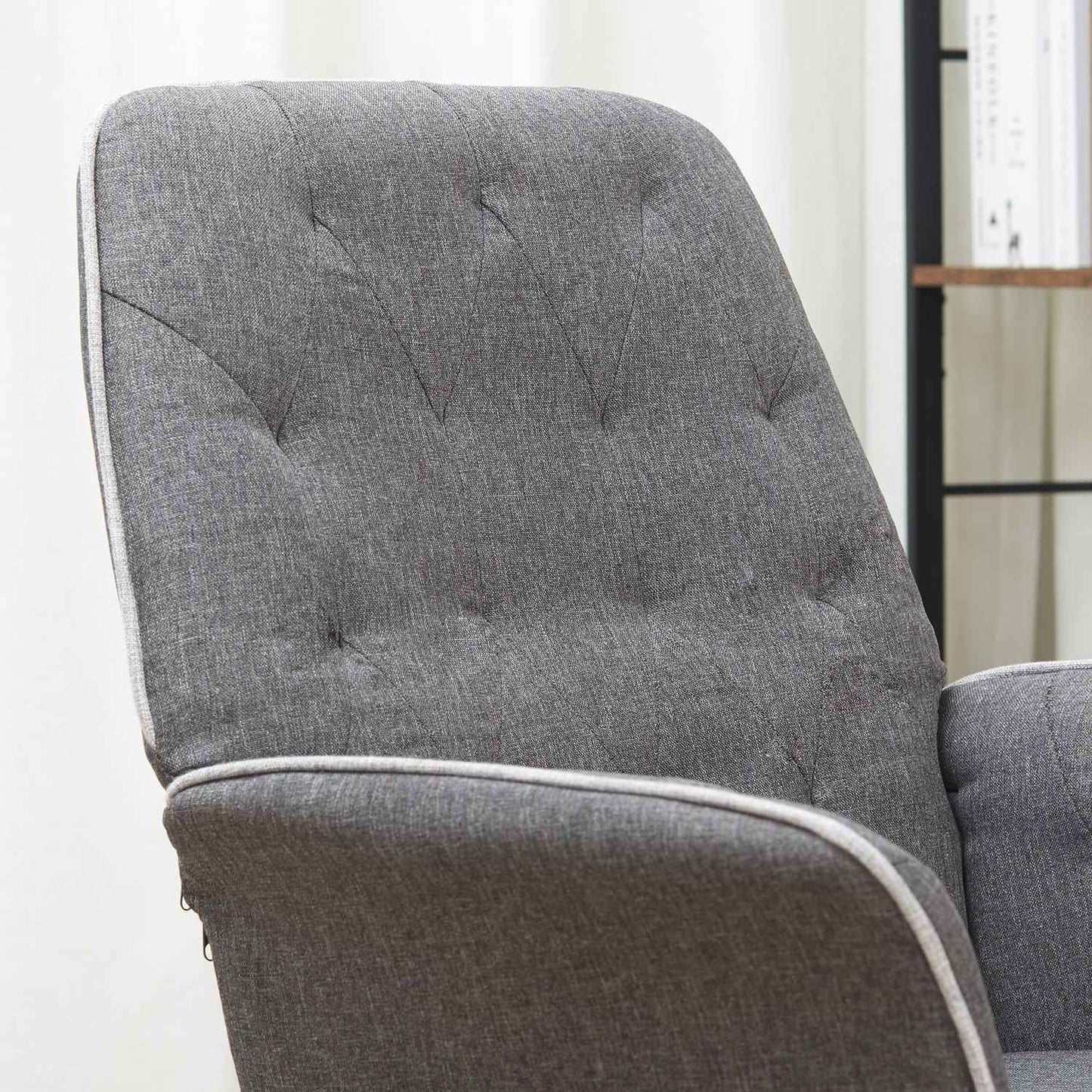 Ergonomic office chair, height adjustable, swivel function