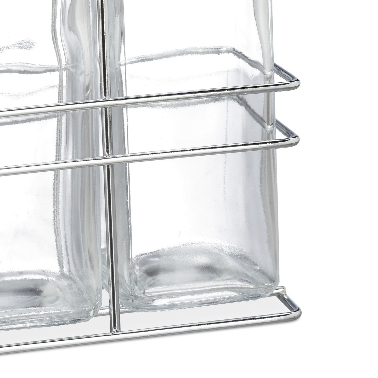 Oil and vinegar set with stand