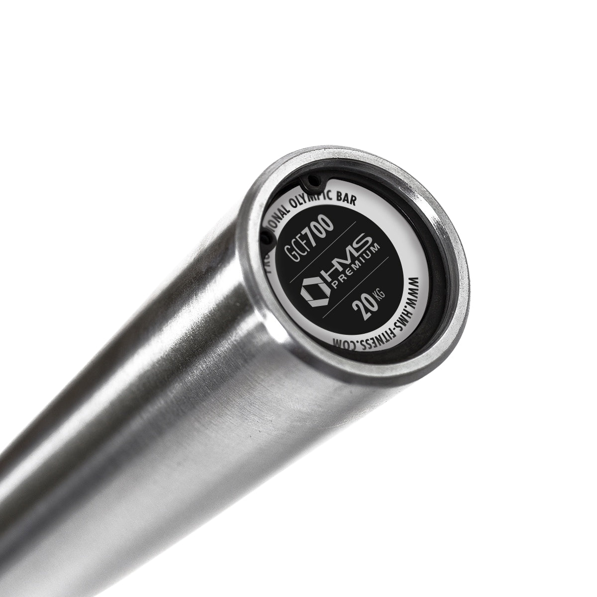Olympic Barbell 700kg Load, 28mm Grip, Needle Bearings