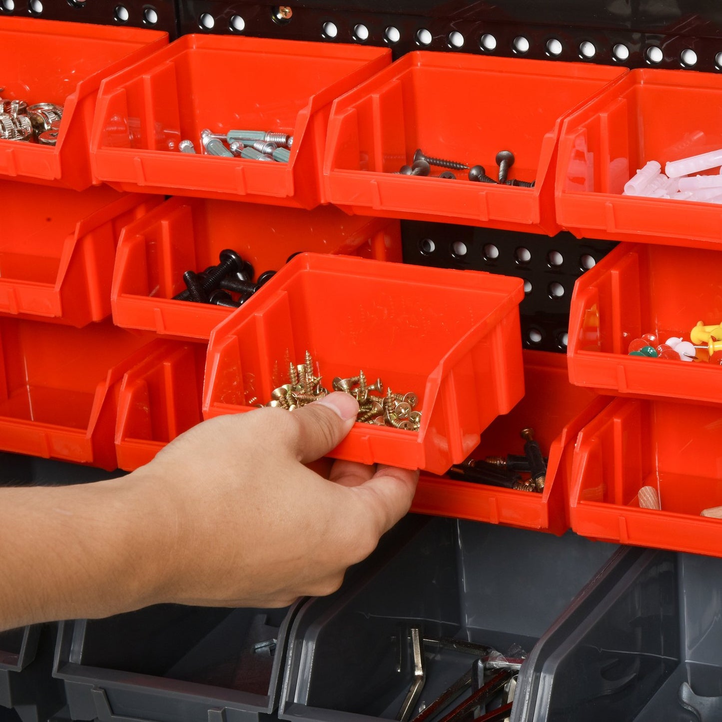 Tool holder - Open storage drawers, 2 size options