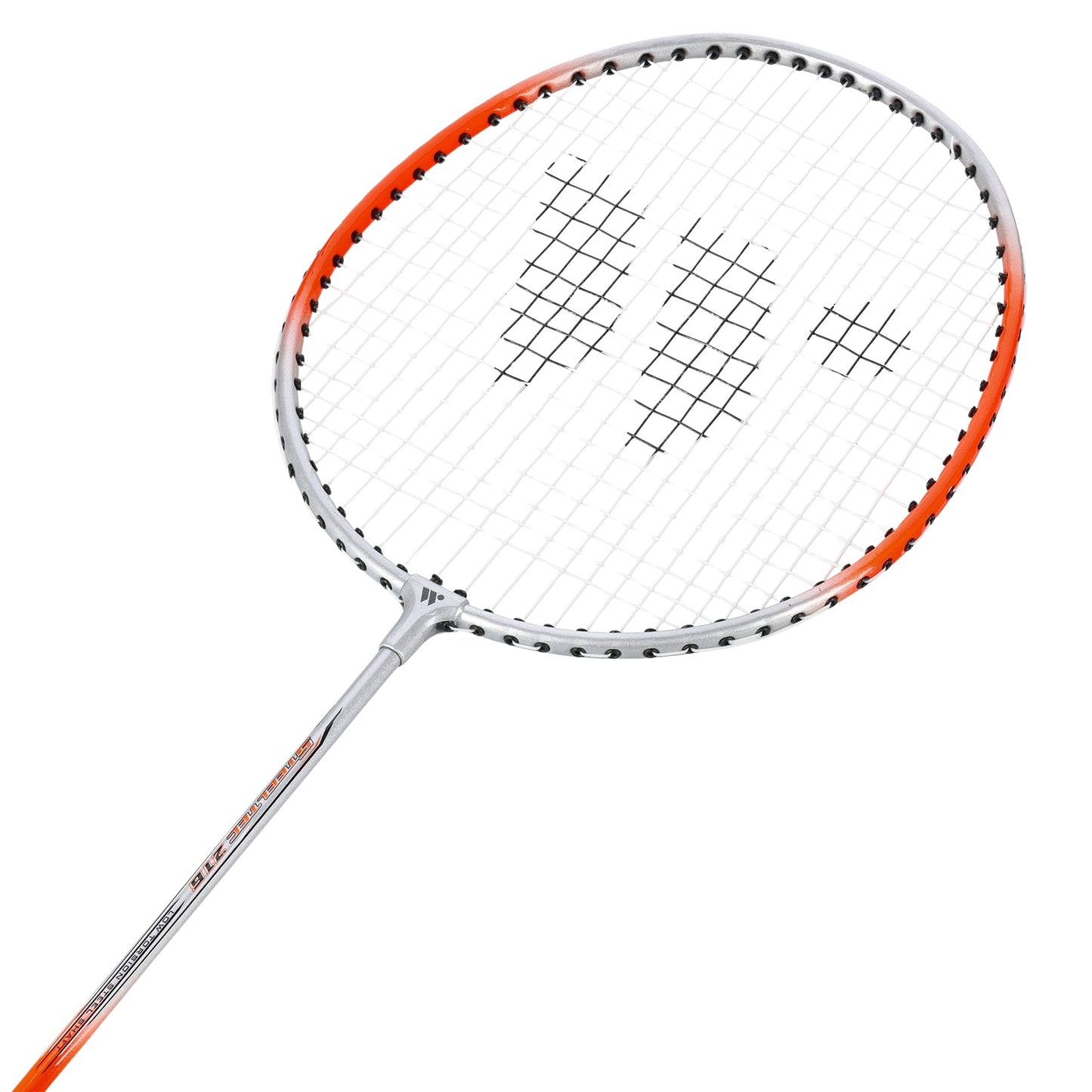 Orange Badminton Racket – Lightweight, Durable Design