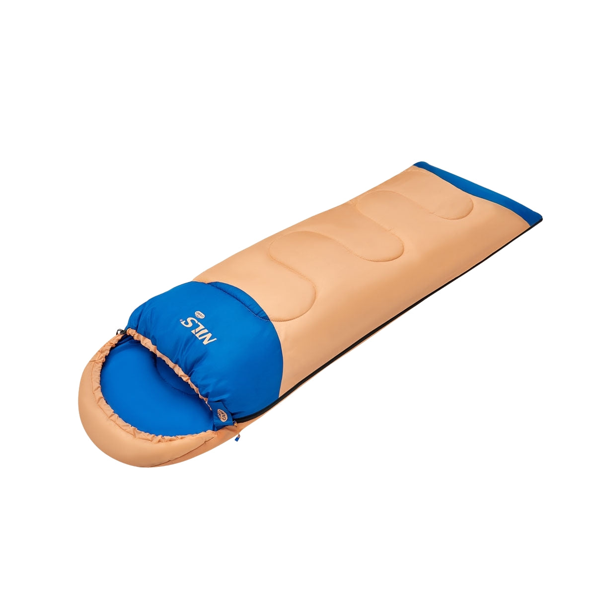 Orange Junior Sleeping Bag, Lightweight, Compact