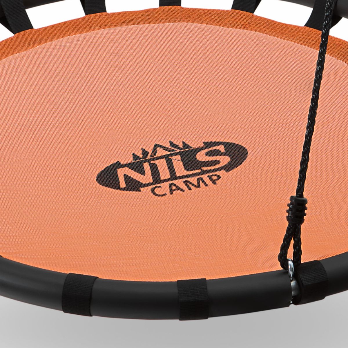 Orange Saucer Swing, Outdoor Play, 40-Inch Diameter