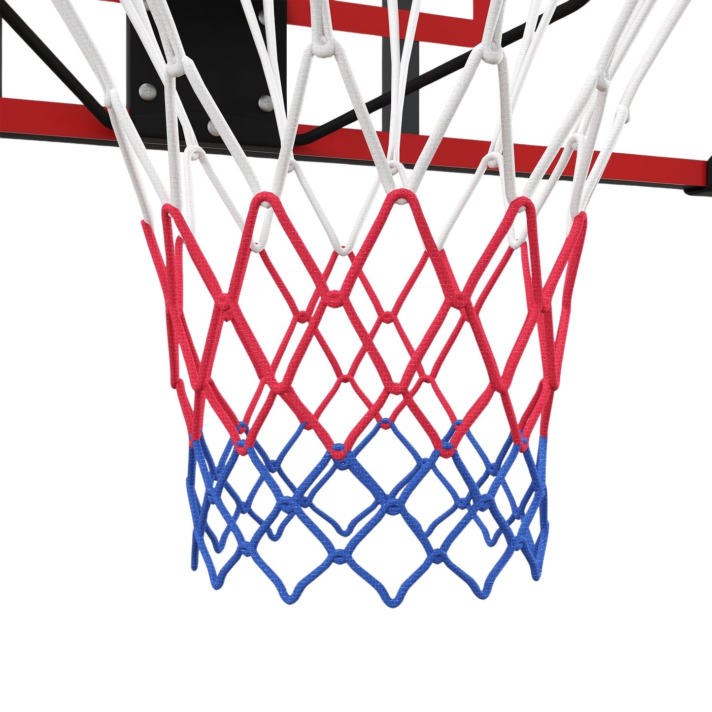 Outdoor basketball hoop in steel, wall-mounted, 113 x 61 x 73 cm