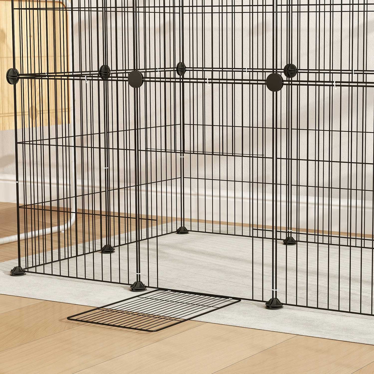 Wire mesh for rabbits and guinea pigs, indoors/outdoors