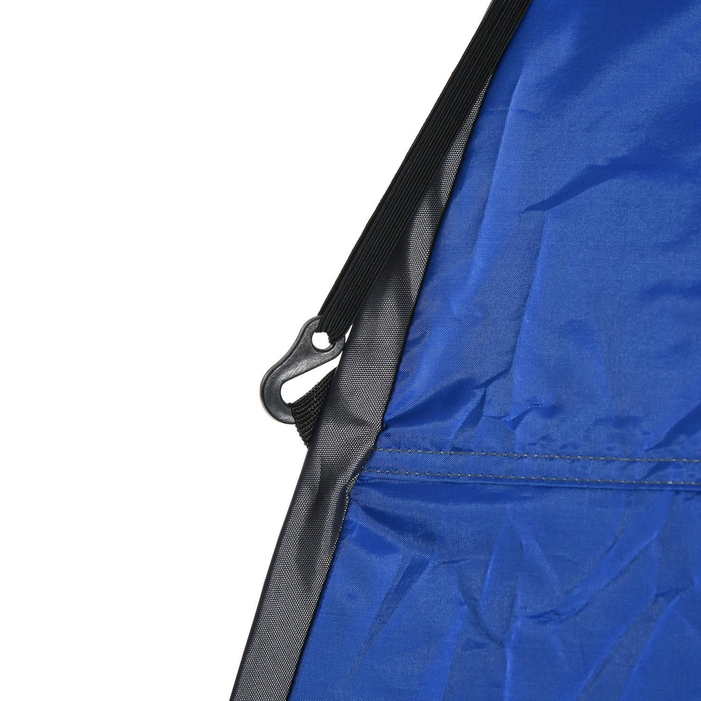 Outdoor pop-up shower and toilet tent with carry bag