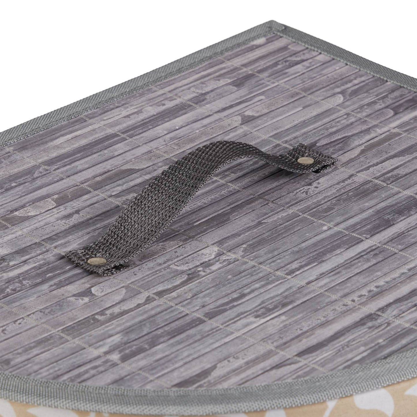 Oval laundry basket