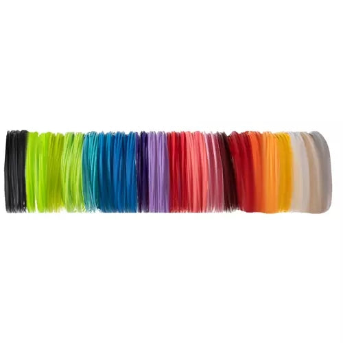PLA 3D filaments - 20 pcs. x 20m Kruzzel 19876