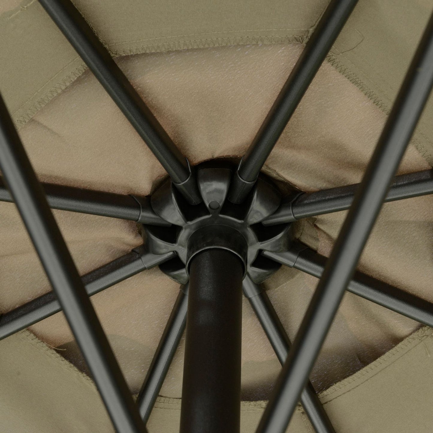 Cantilever Parasol Umbrella with crank, sun protection 2.65m