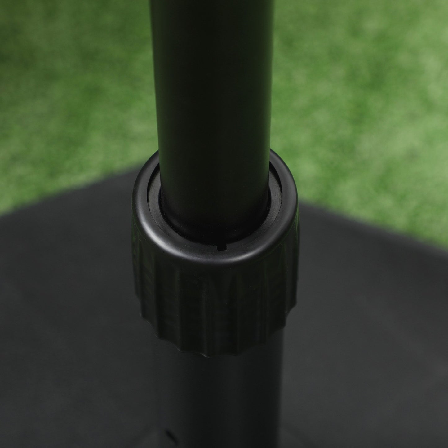Stable parasol stand 22Kg for 32-38mm poles, black