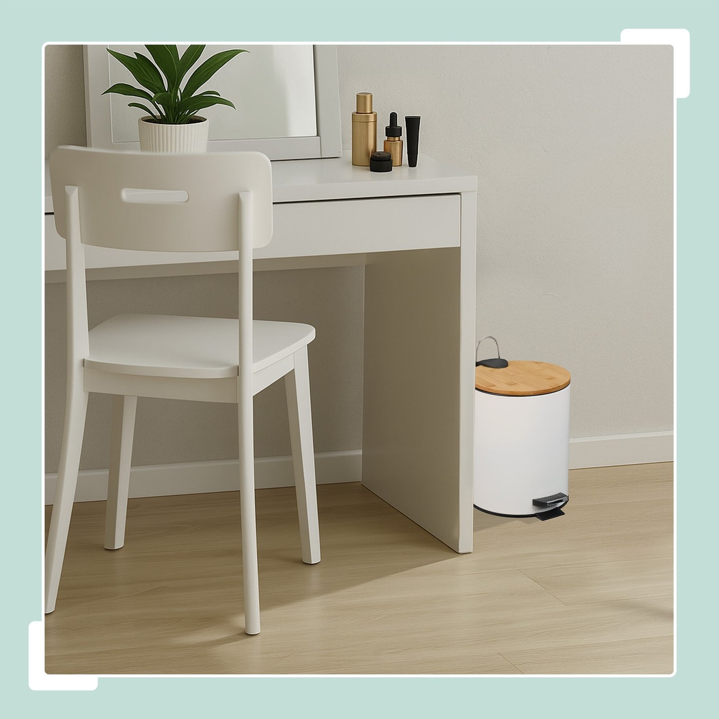 Pedal Bin 5L with Soft-Close Lid and Liners