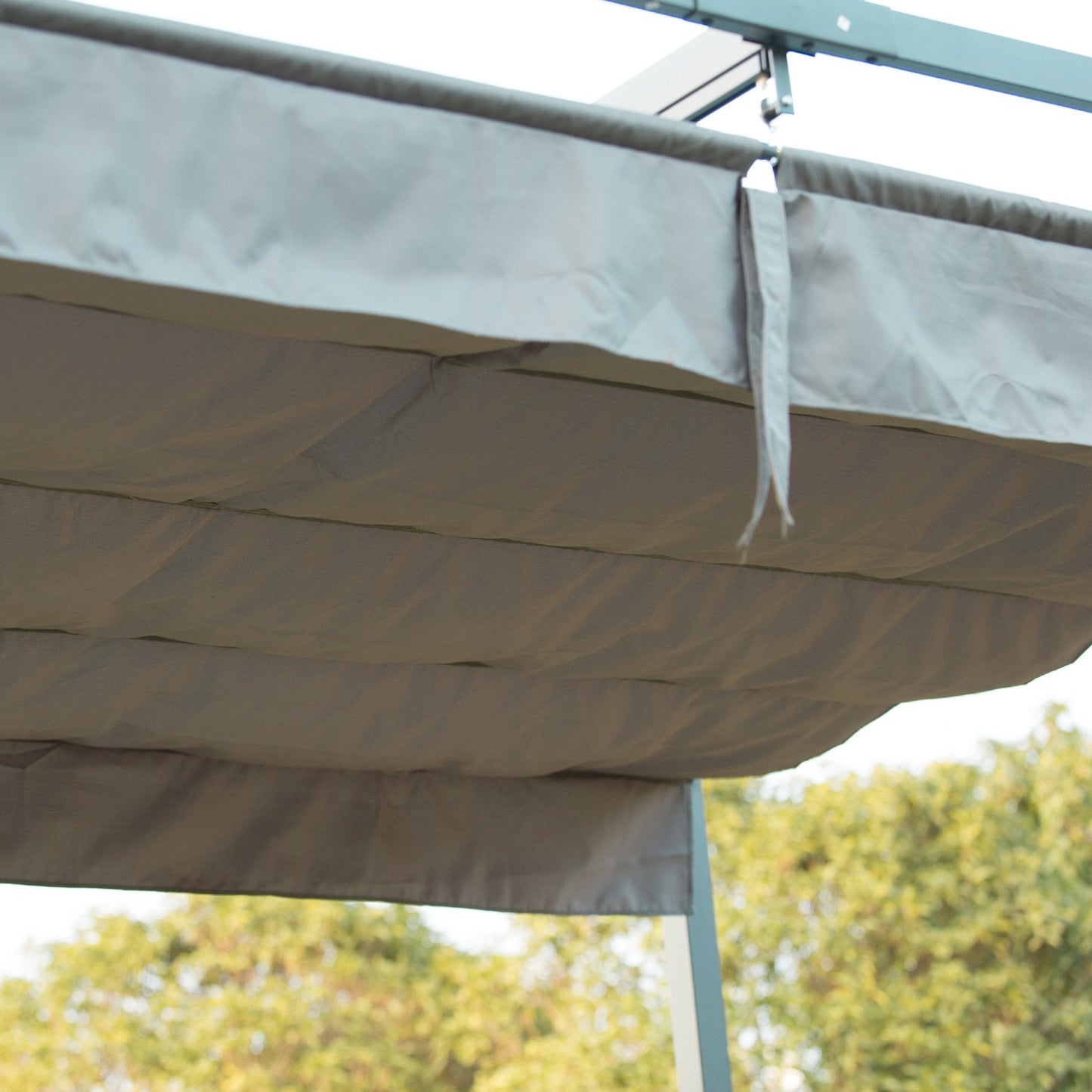 Sliding roof Pergola Gazebo - Weatherproof patio roof
