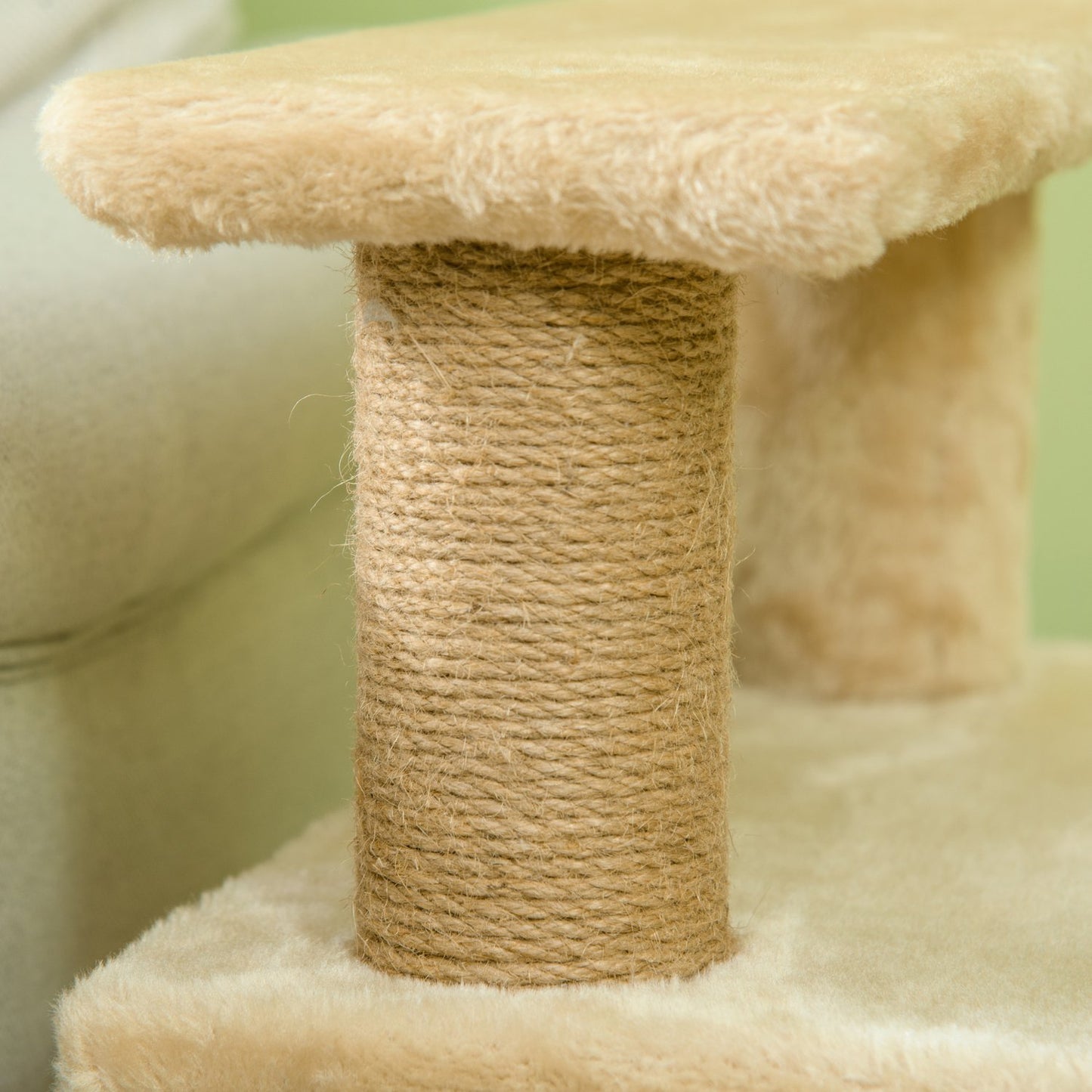 Adjustable pet stairs with sleeping cave - cat and small dog ramp