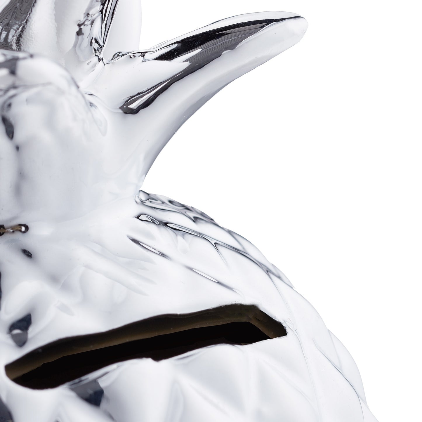 Piggy bank Pineapple in silver