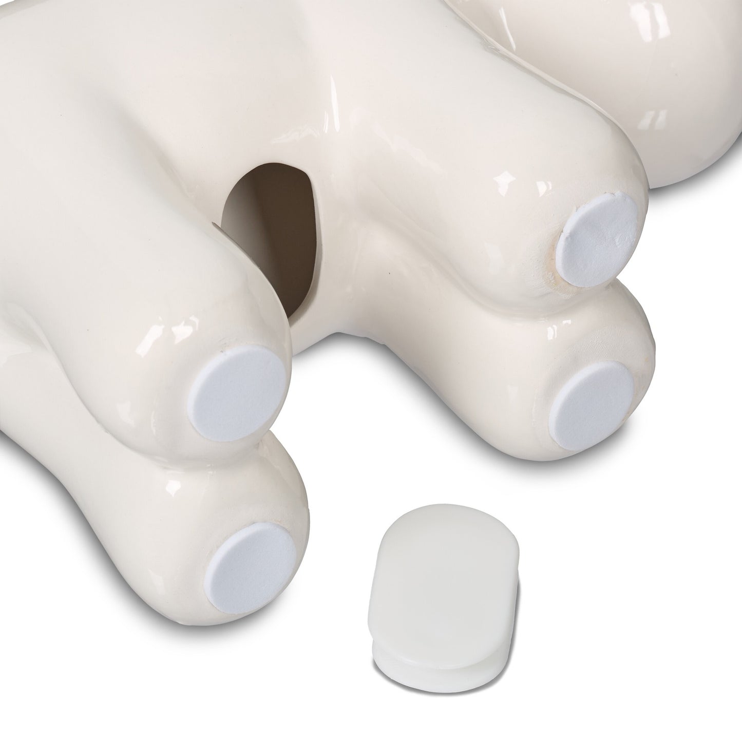 Piggy bank in ceramic dog
