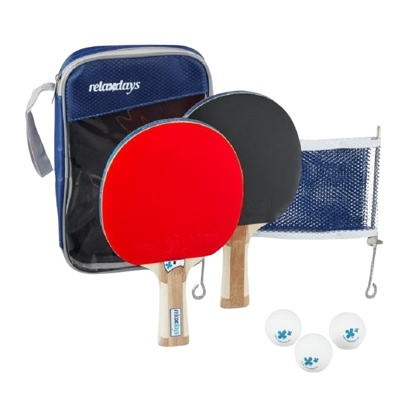 Ping pong racket set with net