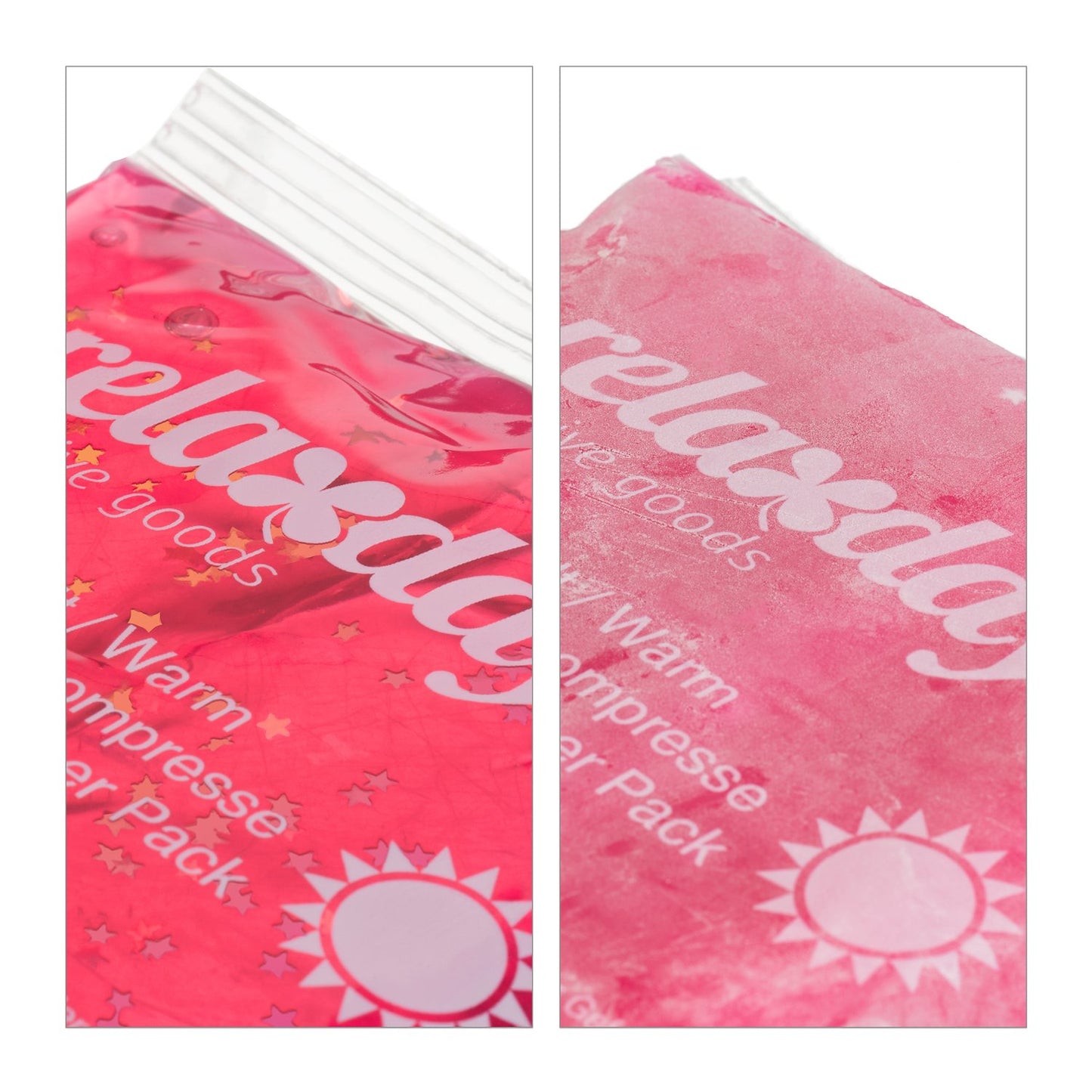 Pink Cooling Pads in a Set of 8