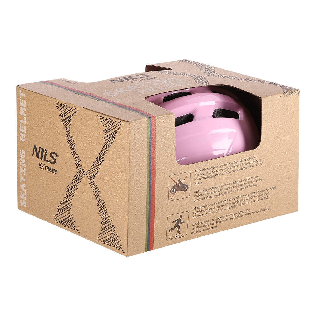 Pink Helmet, Size S (48-52cm)