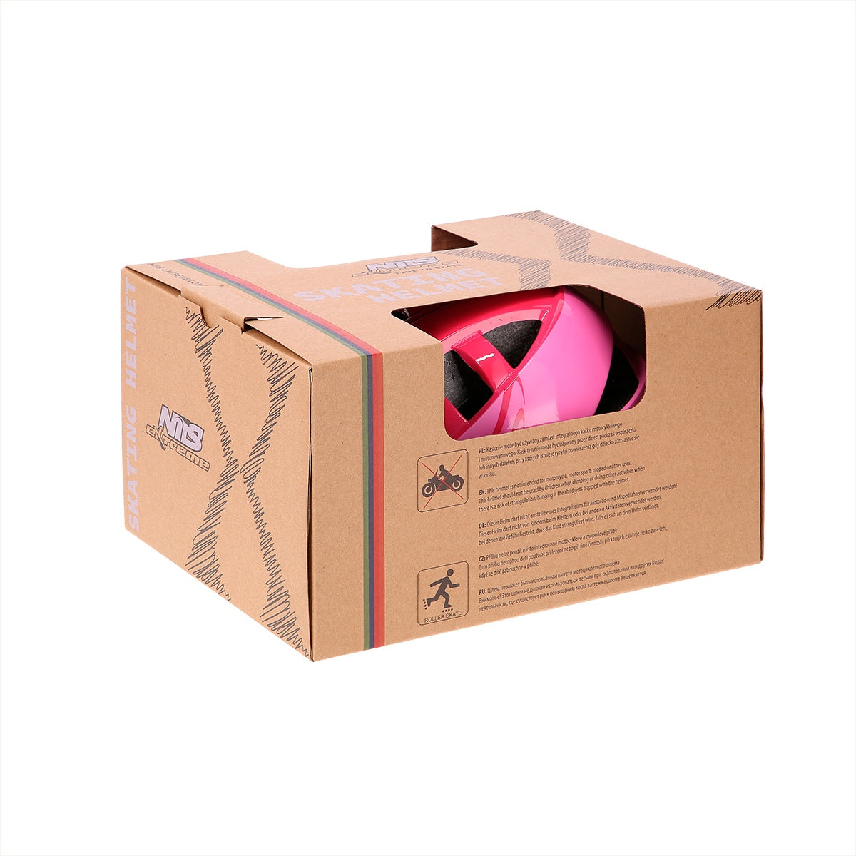 Pink Helmet, Size S (52-56cm)