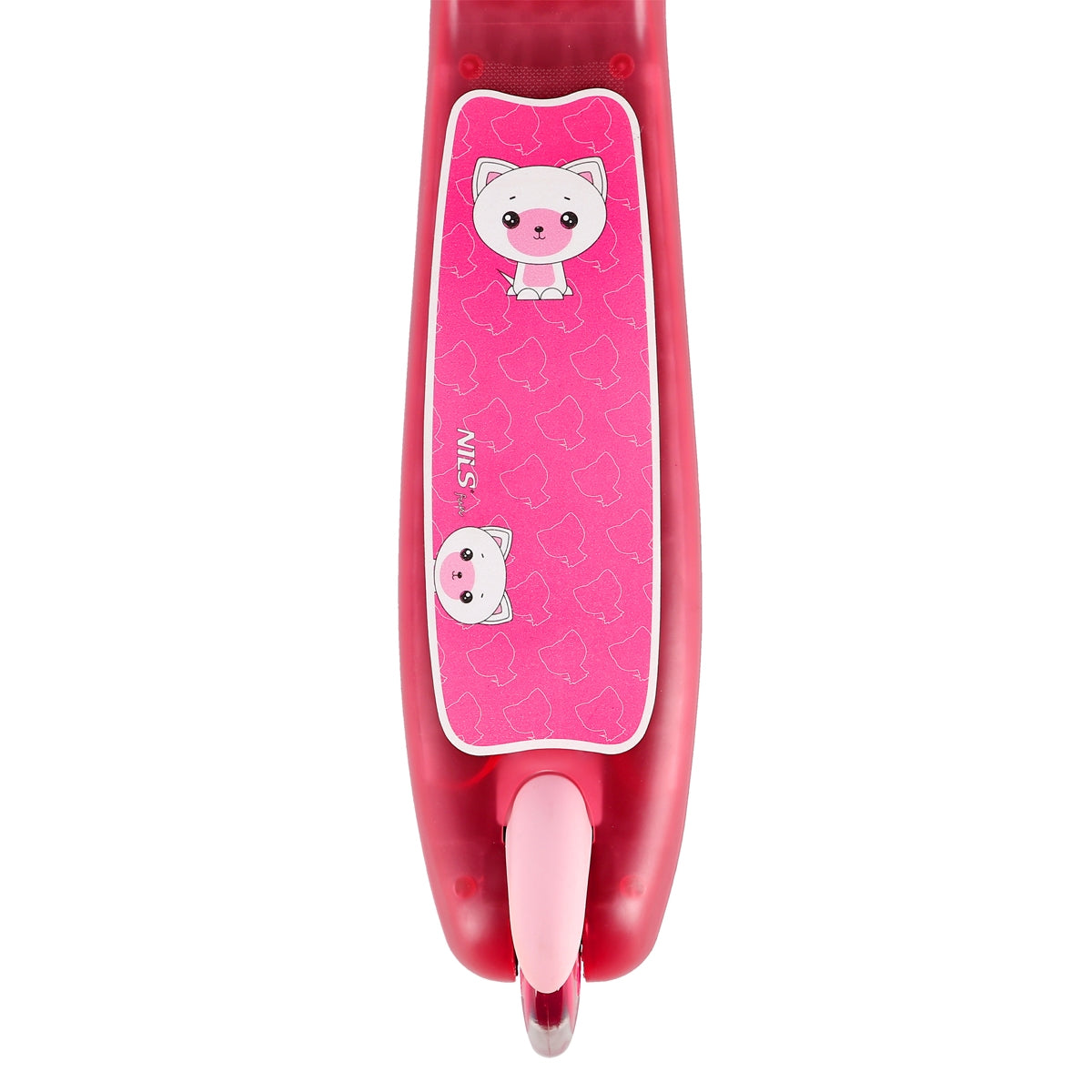 Pink Kids Scooter with Adjustable Handlebar