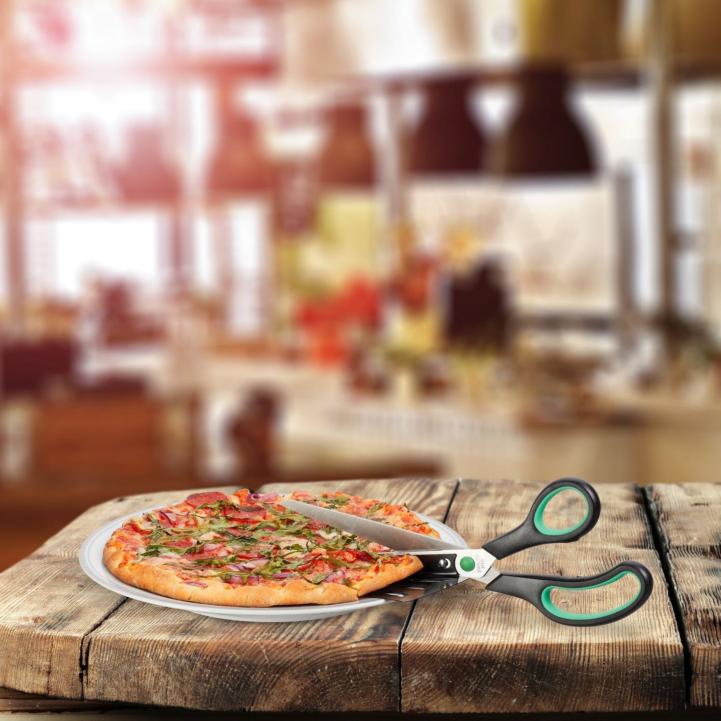 Pizza Scissors and Lifter