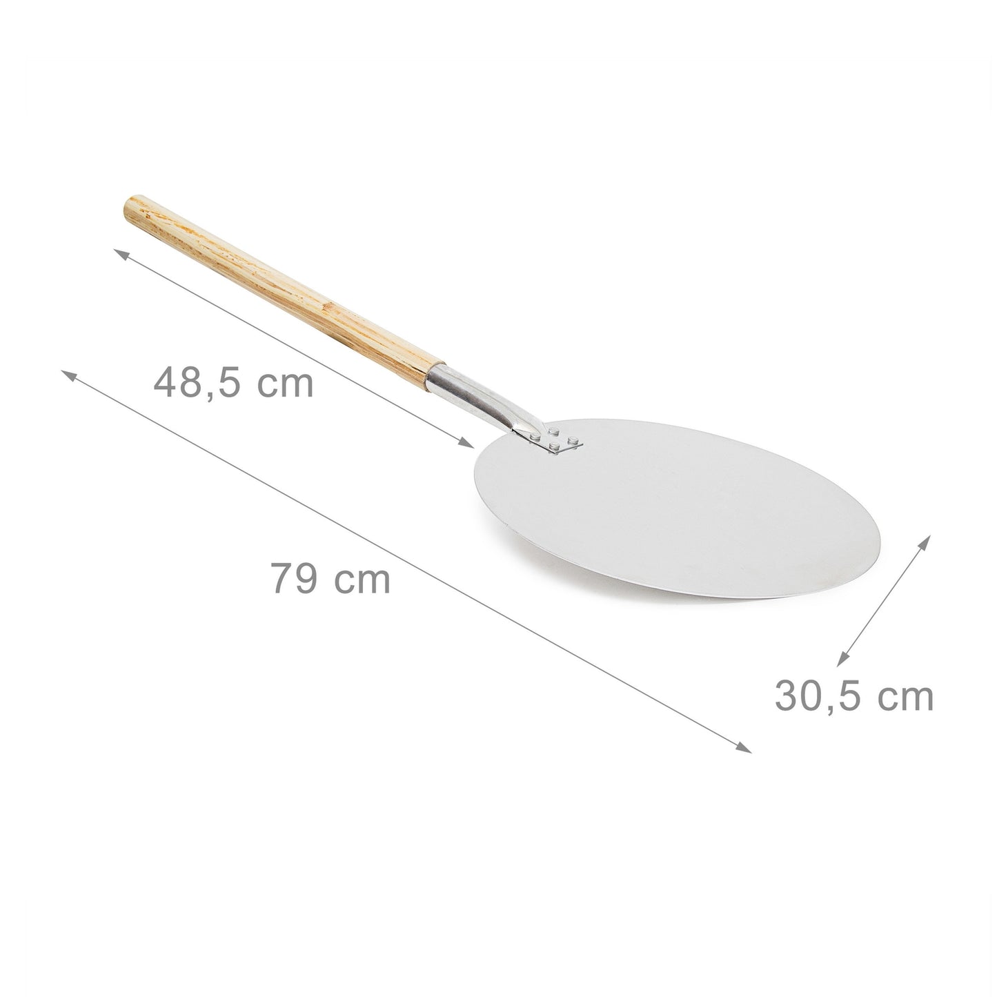 Pizza shovel round