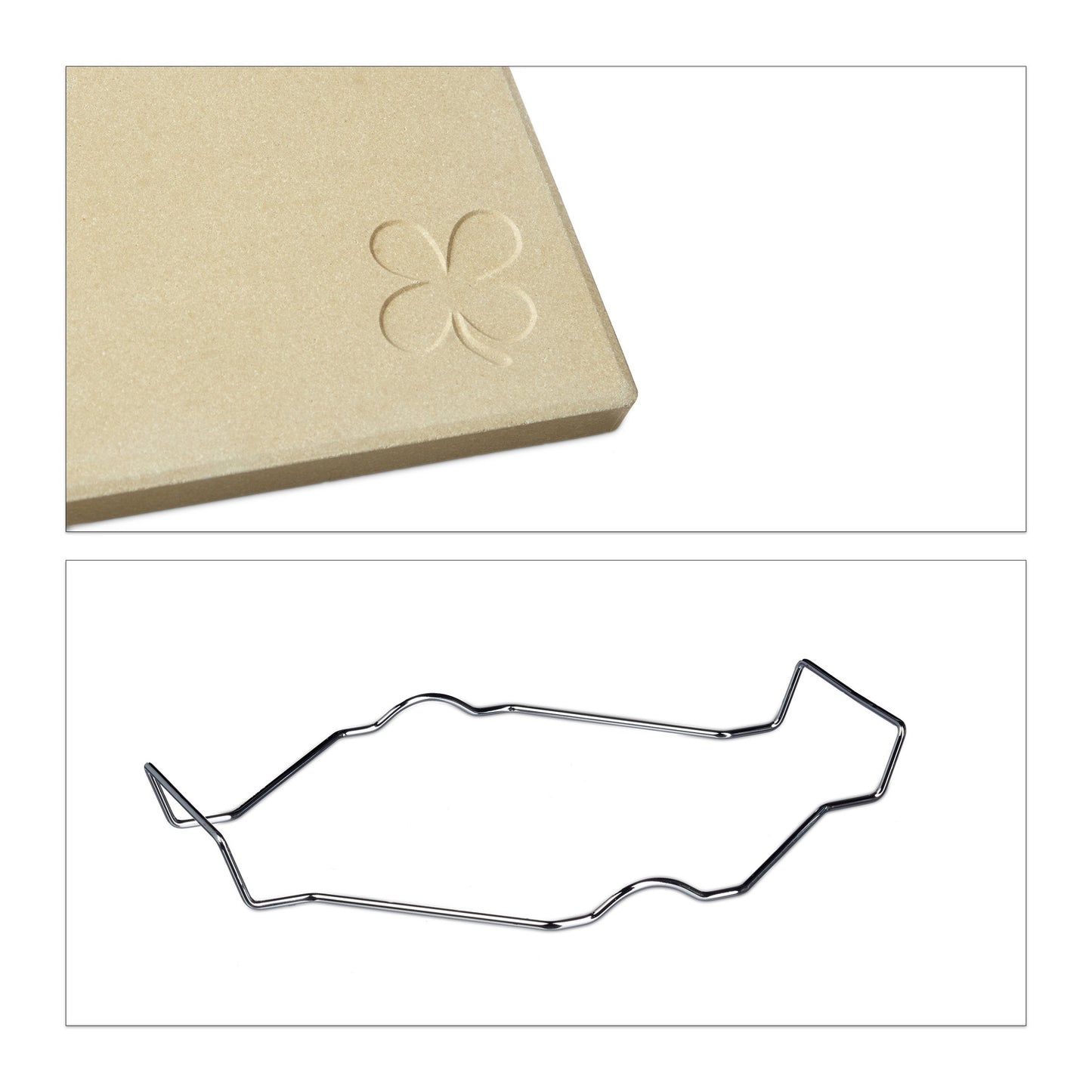 Pizza stone 1.5 cm in set