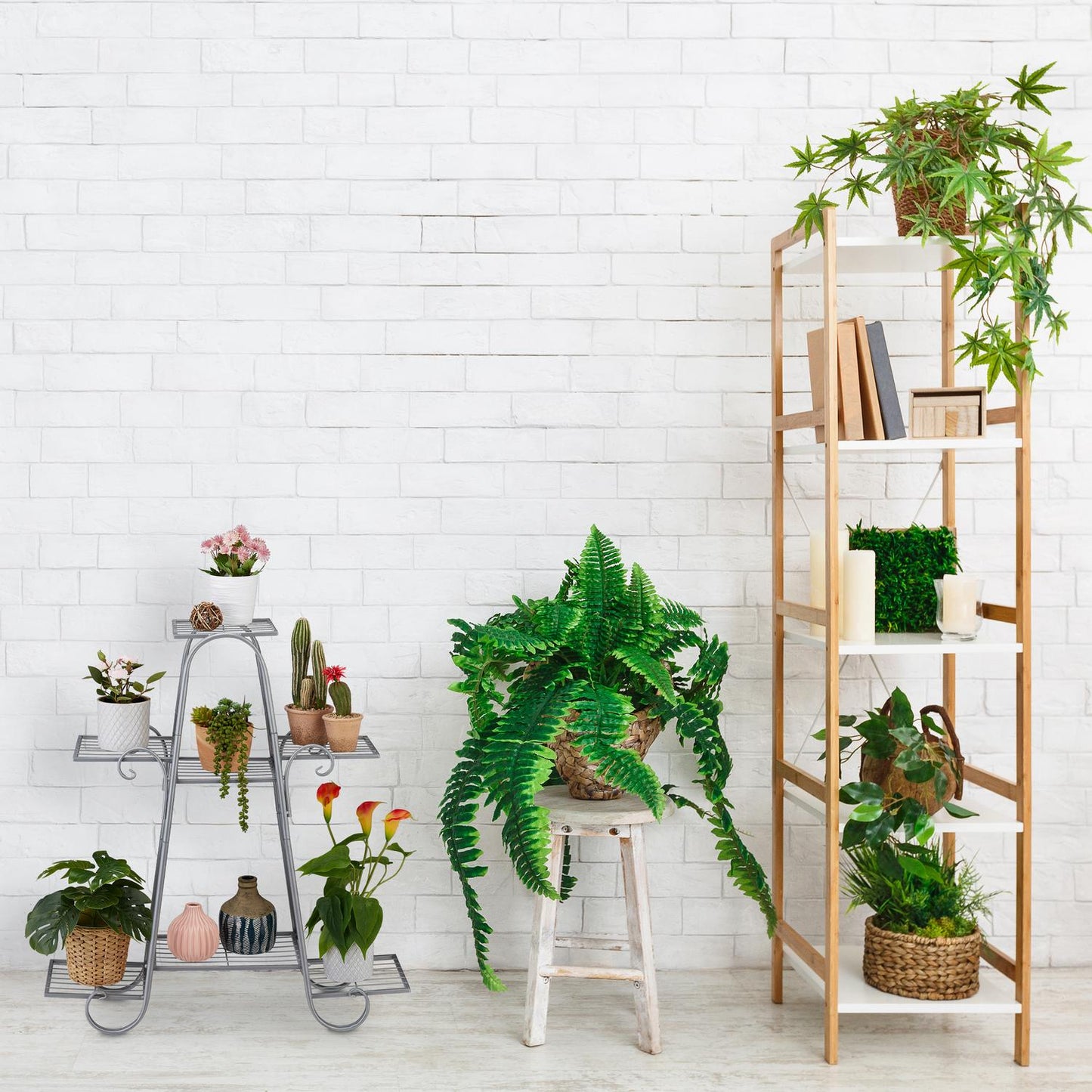 Plant Rack with 7 Shelves