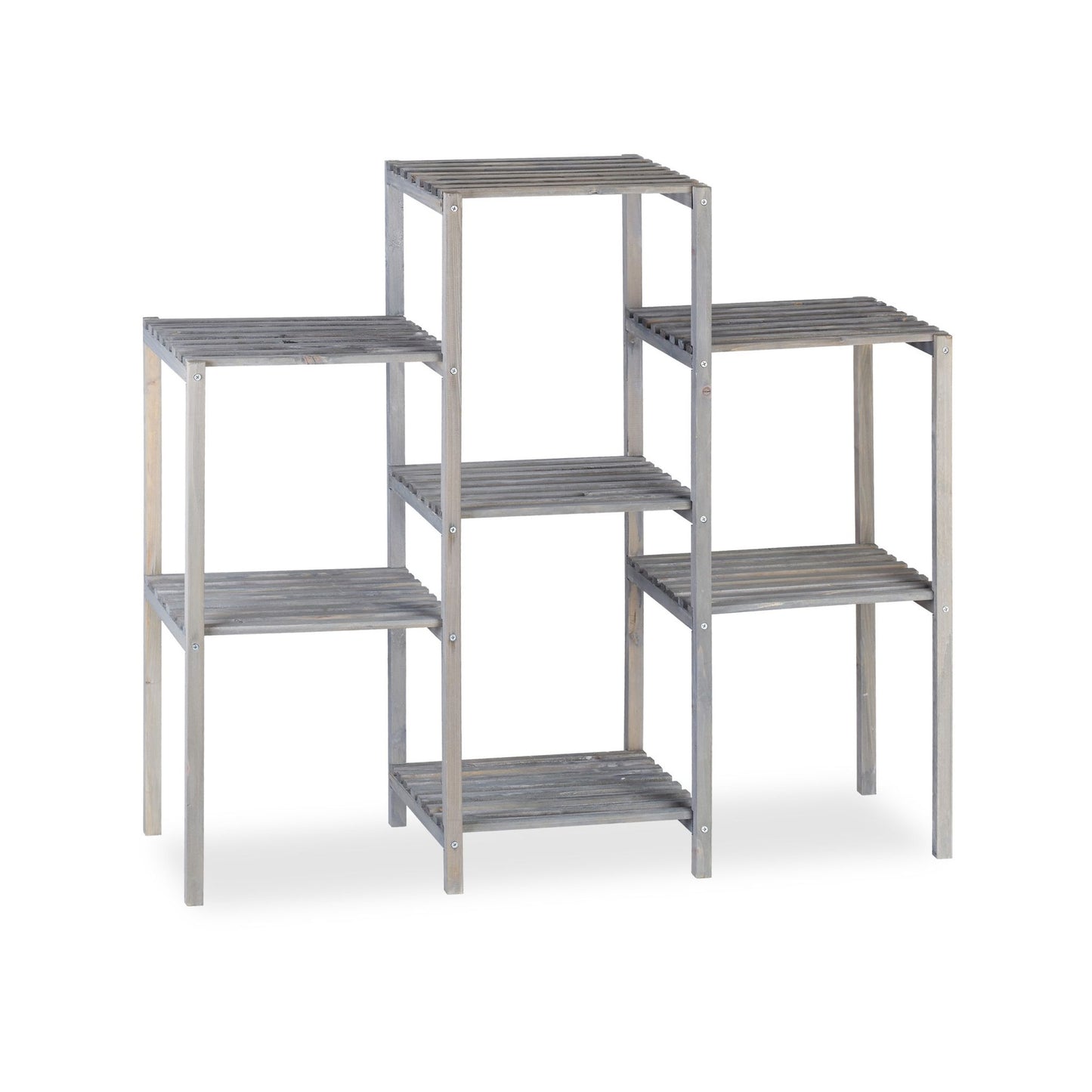 Plant shelf with 6-7 shelves