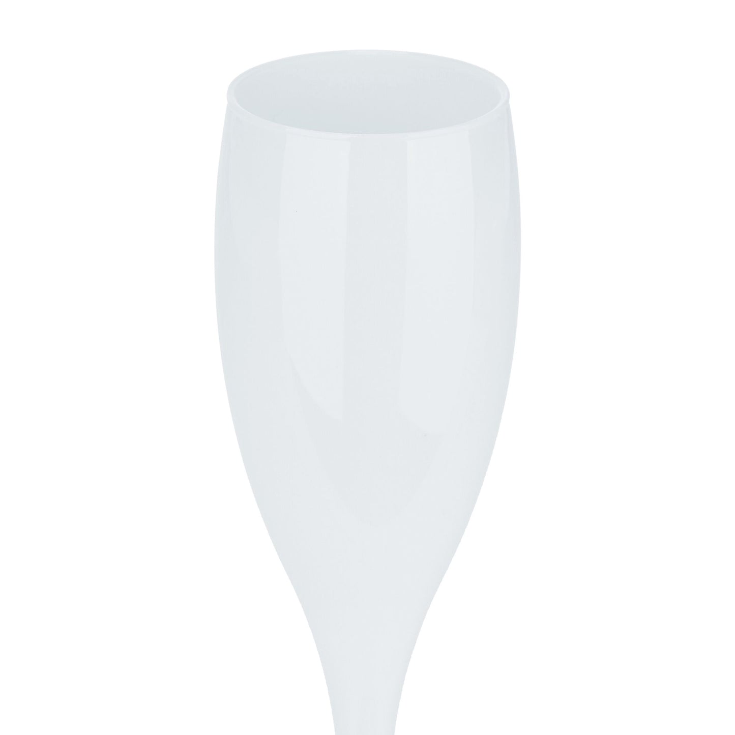 Plastic champagne glasses, set of 6