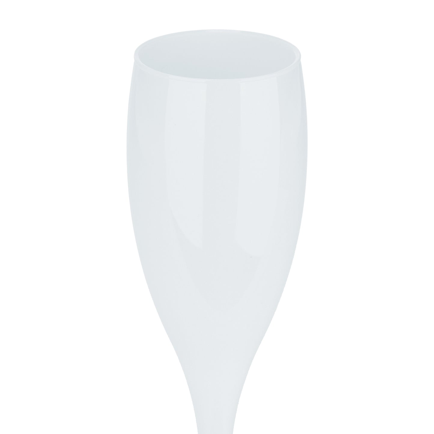 Plastic champagne glasses, set of 6
