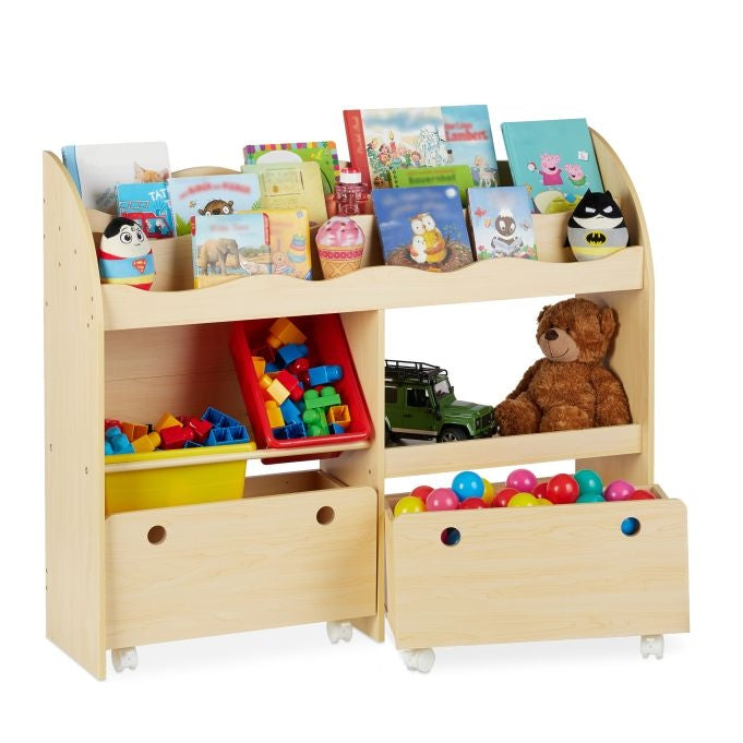 Playroom Storage For Toys & Books